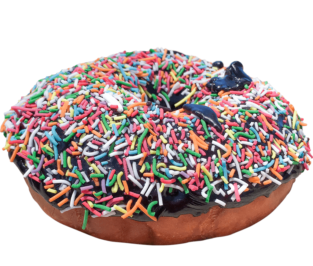 Donut from Bordertown Bakery